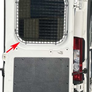 Ram Promaster Van Window Safety Screens - 2 Rear Hinged Doors