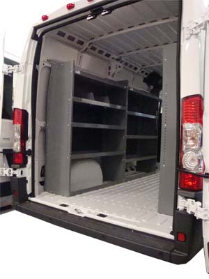 Set of 2 Ram ProMaster Van Shelving Units