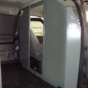 Ford Transit Full Size Van - Low Roof - Safety Partition, Bulkhead - open center
