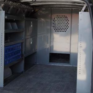 Ford Transit Full Size Van - Low Roof - Safety Partition, Bulkhead with 10" opening at floor level