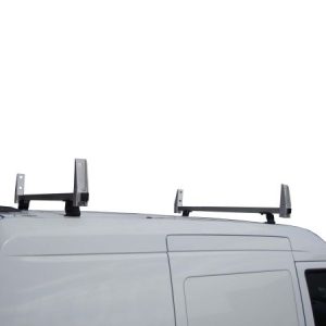 Aluminum 2 Bar Ladder Rack - 2010-2013 Ford Transit Connect